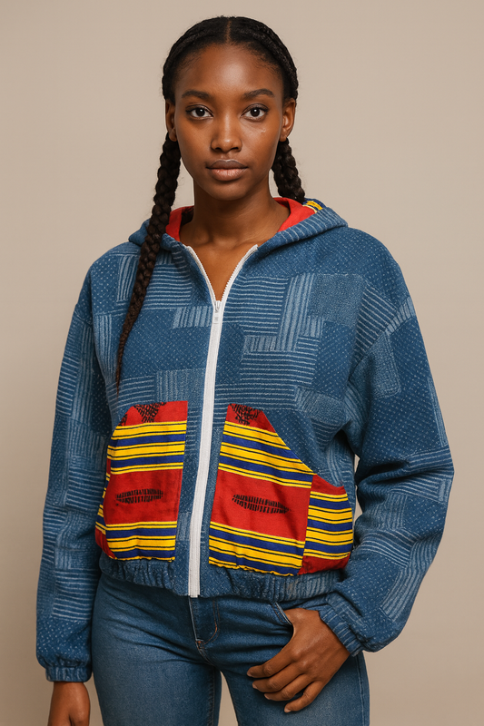 Patchwork Hoodie